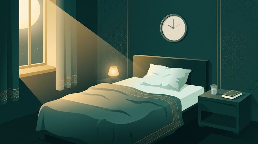 Tempat tidur kosong di malam hari, gelisah tak bisa tidur